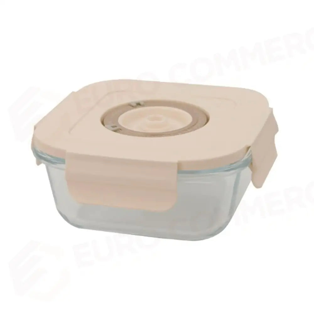 CONTENITORE QUADRO SOTTOVUOTO 1.2 LT - 18.5X18.5 CM PERLA GIOSTYLE - 1220618 - MEDRI