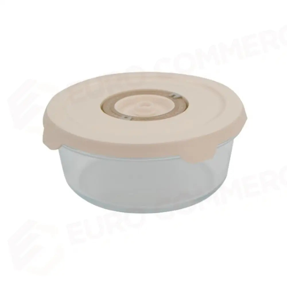 CONTENITORE TONDO SOTTOVUOTO 1.4 LT - 20.5 CM PERLA GIOSTYLE - 1220622 - MEDRI