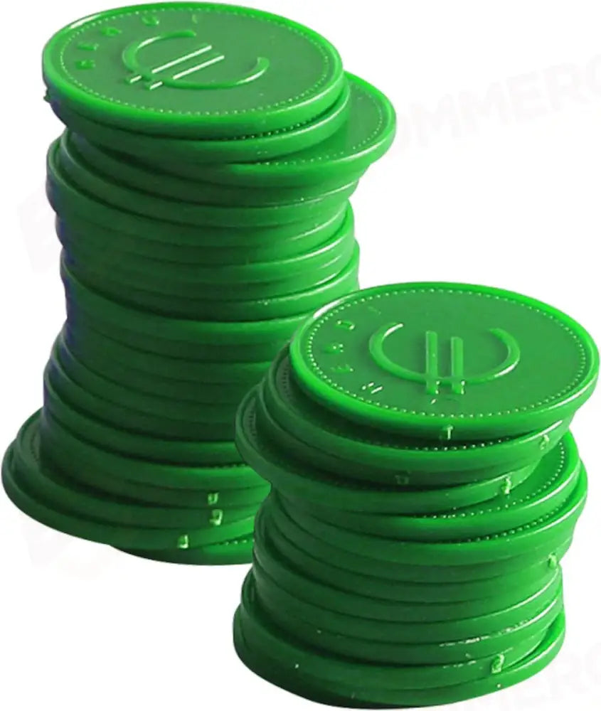 CONTRASSEGNI - 100 PEZZI BARUP VERDE 100 PEZZI Ø25MM - HENDI