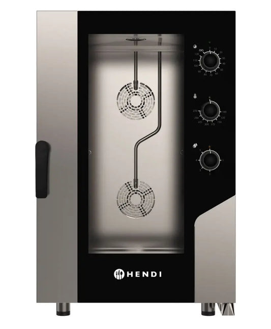 CONTROLLO FORNO A VAPORE A CONVEZIONE 11X GN1/1 400V/15400W 730X855X(H)1130MM - HENDI