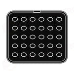 COOKMATIC SPECIAL STAMPO OVALE - 33X25/29X21 MM H 35 MM - PIASTRE PER COOKMATIC SPECIAL 380X350 MM - PIASTRAS04