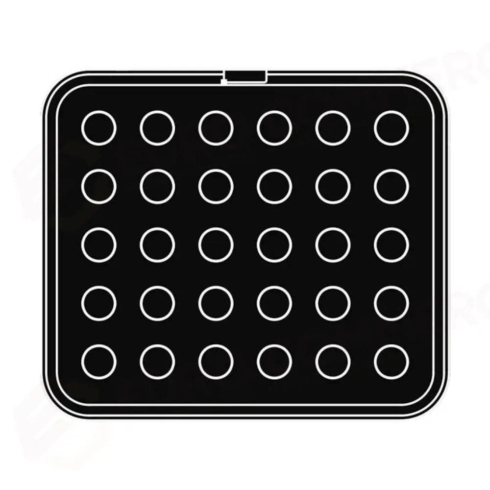 COOKMATIC SPECIAL STAMPO TONDO - Ø 31/27 MM H 35 MM - PIASTRE PER COOKMATIC SPECIAL 380X350 MM - PIASTRAS03 - PAVONI
