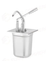 COPERCHIO CON DISPENSER PER CONTENITORI GN HENDI 1/4 270X165MM - 558140