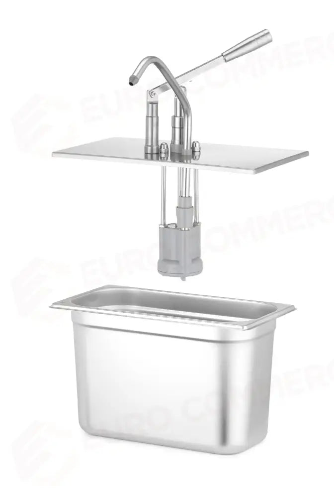 COPERCHIO CON DISPENSER PER CONTENITORI GN HENDI 1/4 270X165MM - 558140