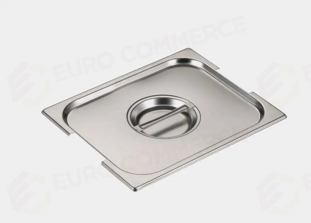 COPERCHIO CON SPACCO MANIGLIA ACCIAIO INOX GN1/2 - CO12SMAX - KAREL - Attrezzatura