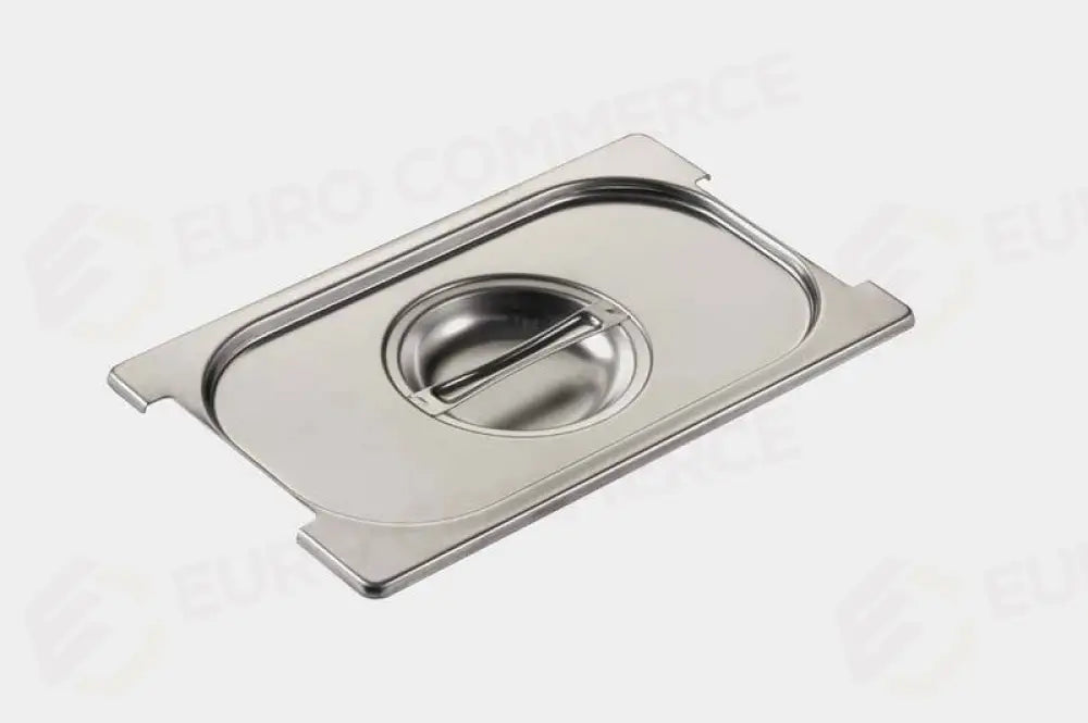COPERCHIO CON SPACCO MANIGLIA ACCIAIO INOX GN1/4 - CO14SMAX - KAREL - Attrezzatura