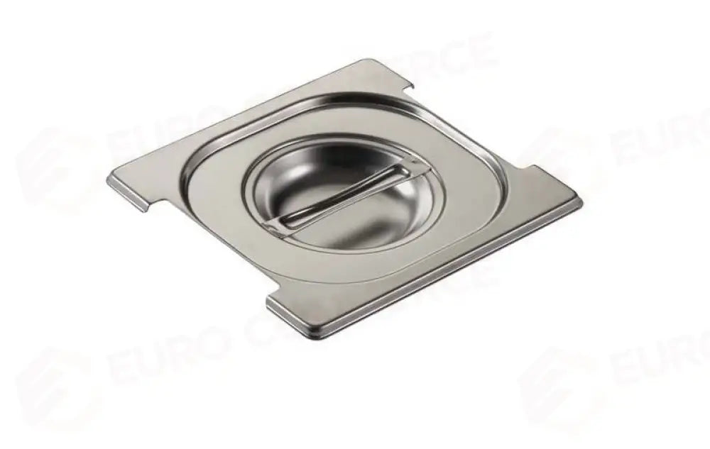 COPERCHIO CON SPACCO MANIGLIA ACCIAIO INOX GN1/6 - CO16SMAX - KAREL - Attrezzatura