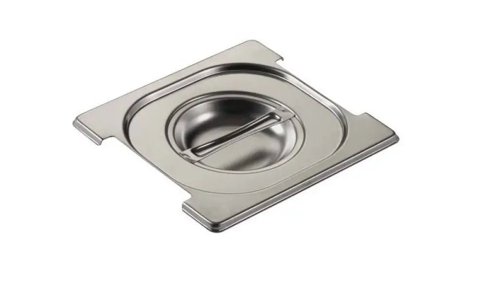 COPERCHIO CON SPACCO MANIGLIA ACCIAIO INOX GN1/6 - CO16SMAX - KAREL - Attrezzatura