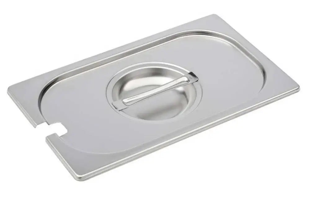 COPERCHIO CON SPACCO MESTOLO ACCIAIO INOX GN1/4 - CO14SMEX - KAREL - Attrezzatura