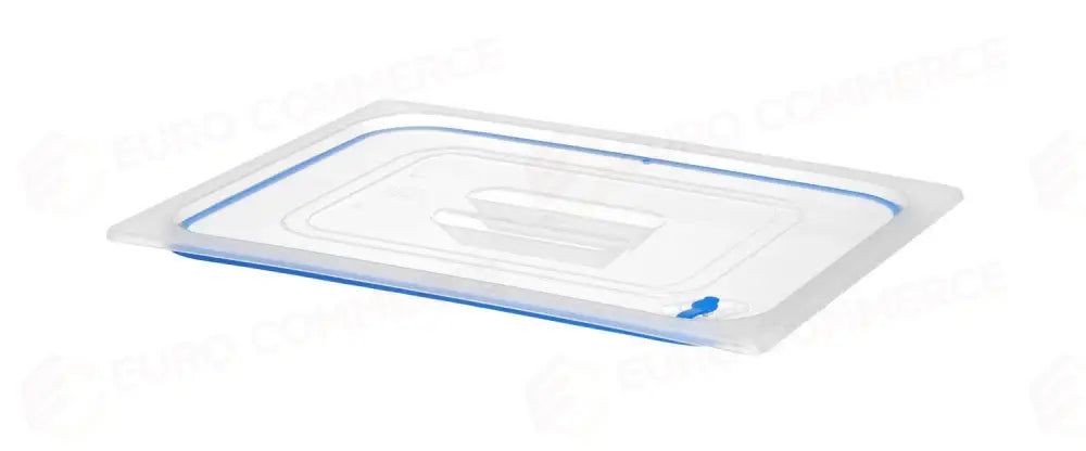 COPERCHIO GASTRONORM A CHIUSURA ERMETICA GN 1/2 TRASPARENTE 325X265MM - HENDI