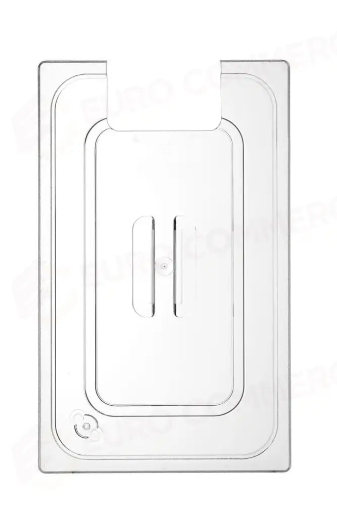 COPERCHIO GASTRONORM CON APERTURA PER SOUS VIDE GN 1/1 TRASPARENTE 530X325MM - HENDI
