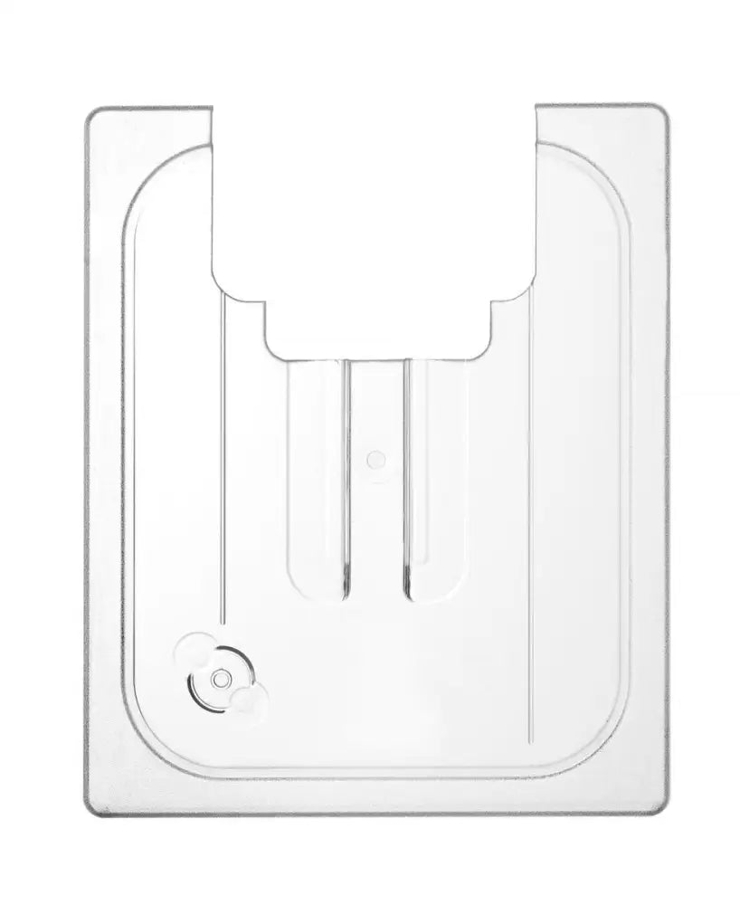 COPERCHIO GASTRONORM CON APERTURA PER SOUS VIDE GN 1/2 TRASPARENTE 265X325MM - HENDI