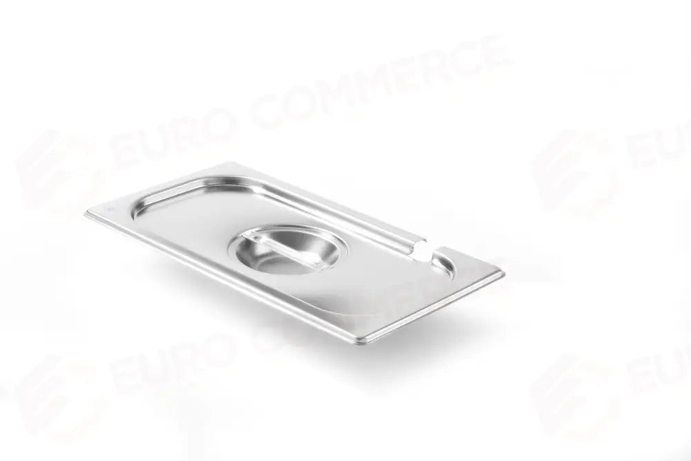 COPERCHIO GASTRONORM CON SCANSO PER CUCCHIAIO KITCHEN LINE GN 1/3 325X176MM - HENDI