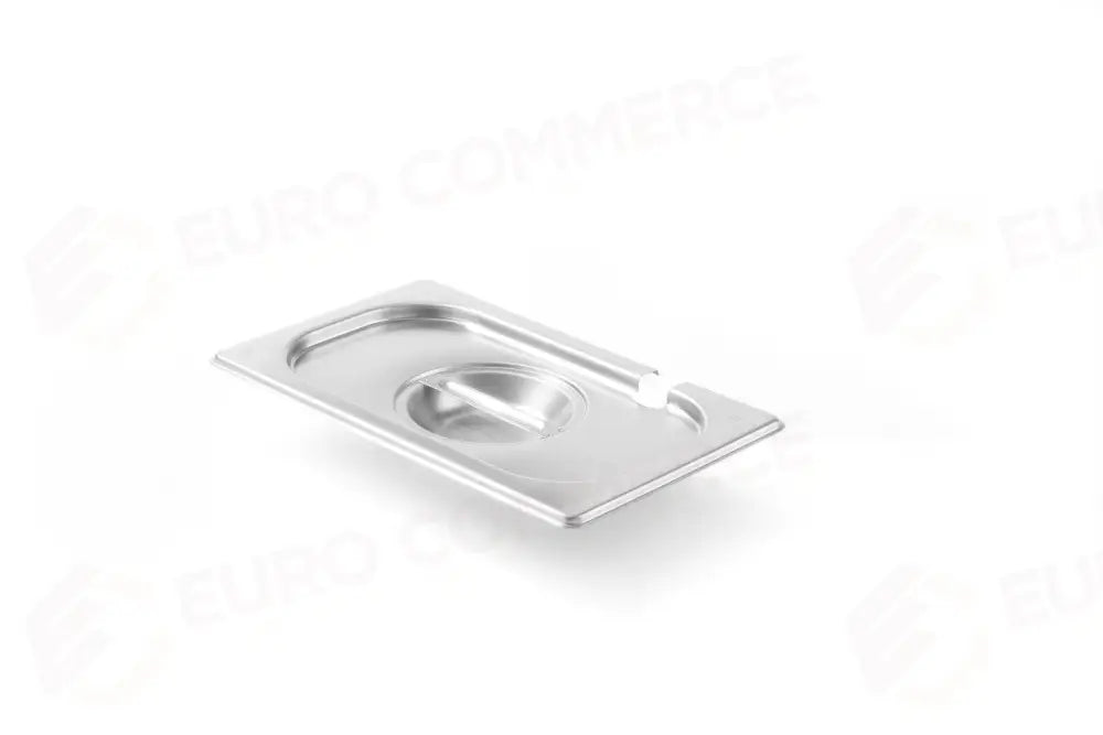 COPERCHIO GASTRONORM CON SCANSO PER CUCCHIAIO KITCHEN LINE GN 1/4 265X162MM - HENDI