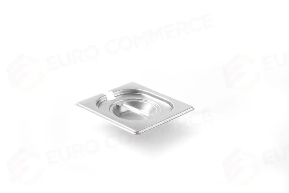 COPERCHIO GASTRONORM CON SCANSO PER CUCCHIAIO KITCHEN LINE GN 1/6 176X162MM - HENDI