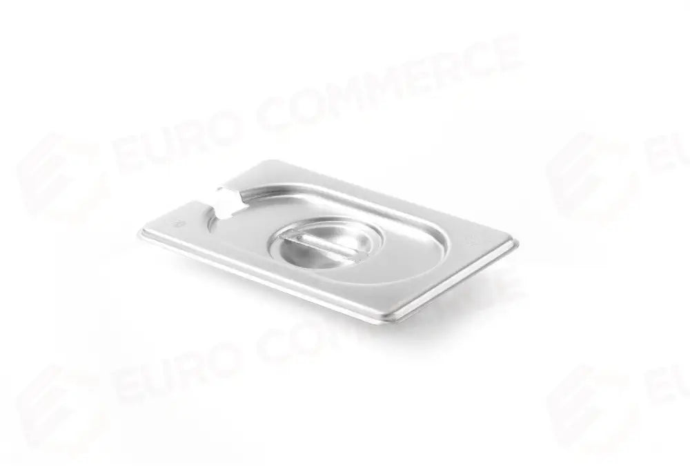COPERCHIO GASTRONORM CON SCANSO PER CUCCHIAIO KITCHEN LINE GN 1/9 176X108MM - HENDI