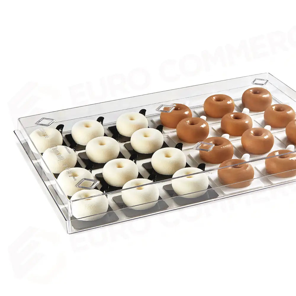 COPERCHIO IN POLICARBONATO - 585 X 390 X H 55 MM - COVER55 - PAVONI ITALIA - ATTREZZATURA PROFESSIONALE