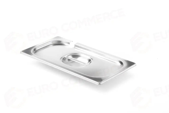COPERCHIO PER TEGLIE GN CON SCANSO PER CUCCHIAIO, HENDI, PROFI LINE, GN 1/1, 530X325MM - 805107