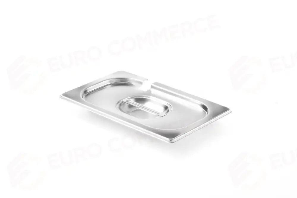 COPERCHIO PER TEGLIE GN CON SCANSO PER CUCCHIAIO PROFI LINE GN 1/4 265X162MM - HENDI