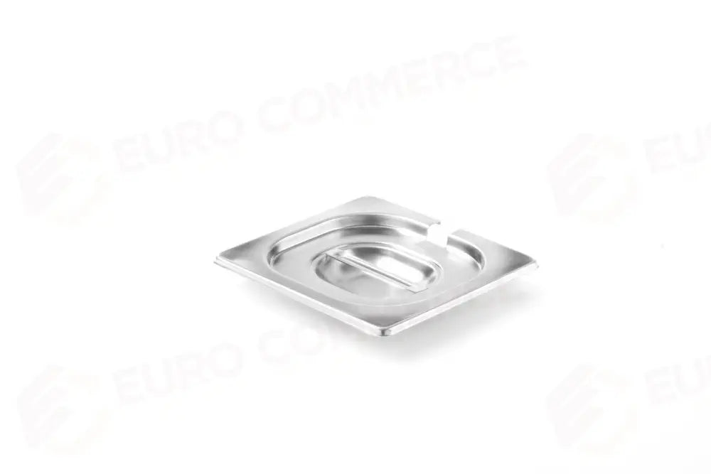 COPERCHIO PER TEGLIE GN CON SCANSO PER CUCCHIAIO PROFI LINE GN 1/6 176X162MM - HENDI