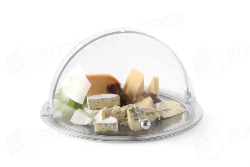 COPERCHIO SUPERIORE BASCULANTE CON DISPLAY ROTONDO HENDI Ø380X(H)240MM - 424001