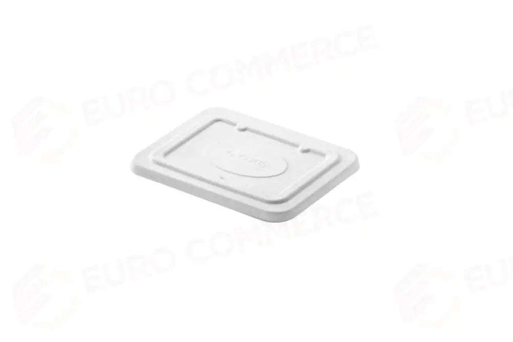 COPERCHIO VASSOIO A TRE SCOMPARTI BIANCO - 23X18X1,5 CM - Q2094 - LEONE - MONOUSO BIO