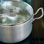 COPERCHIO VETRO 32 CM ALLUMINIO INDUZIONE 1907 - 3 MM ALCX129VE AGNELLI - 0072154 - MEDRI
