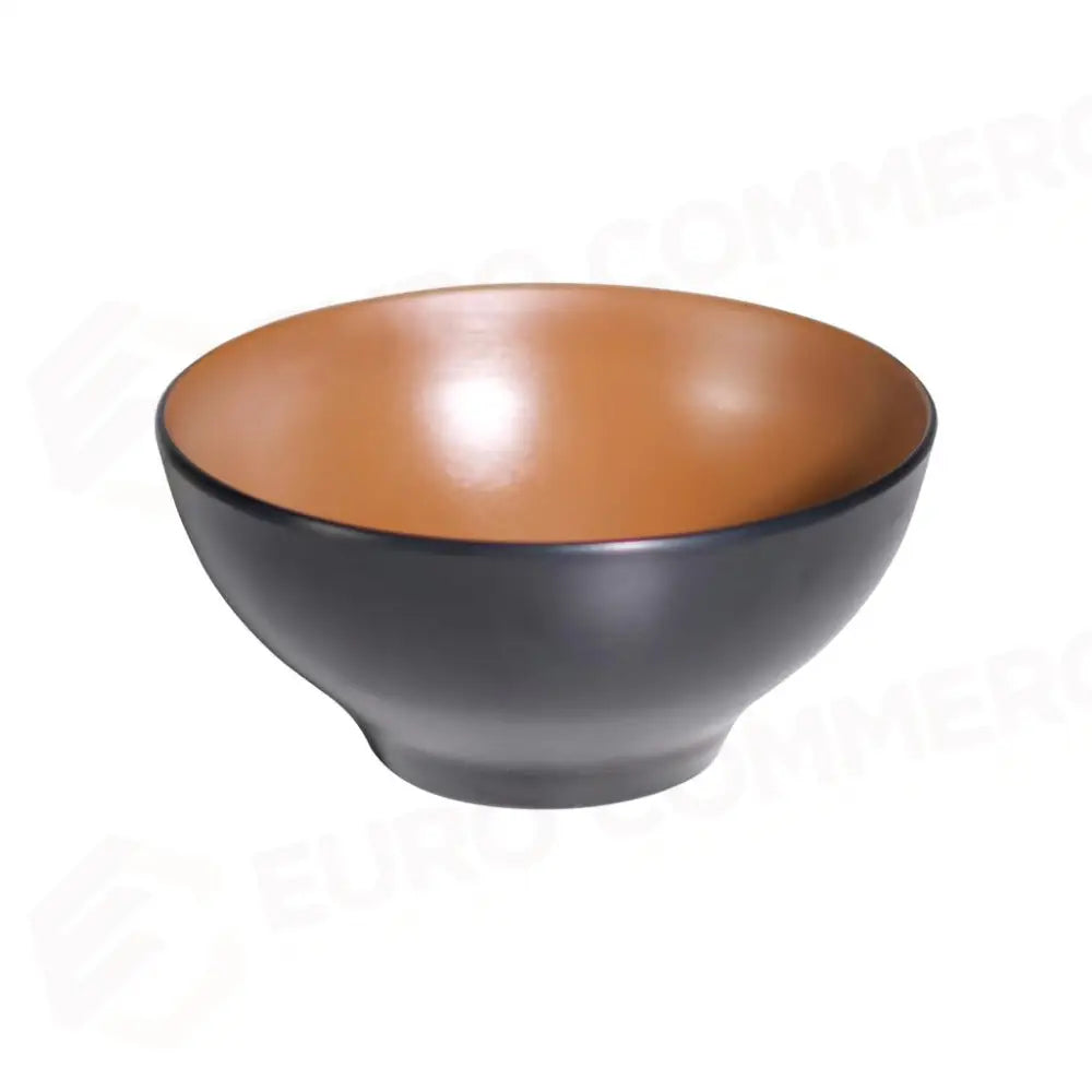 COPPA BOMBATA 16.5 CM MELAMINA BICOLOR BROWN/BLACK YML-B652 MEDRI - 13170186 - MEDRI