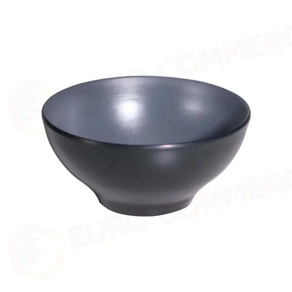 COPPA BOMBATA 16.5 CM MELAMINA BICOLOR GREY/BLACK YML-B652 MEDRI - 13170184 - MEDRI