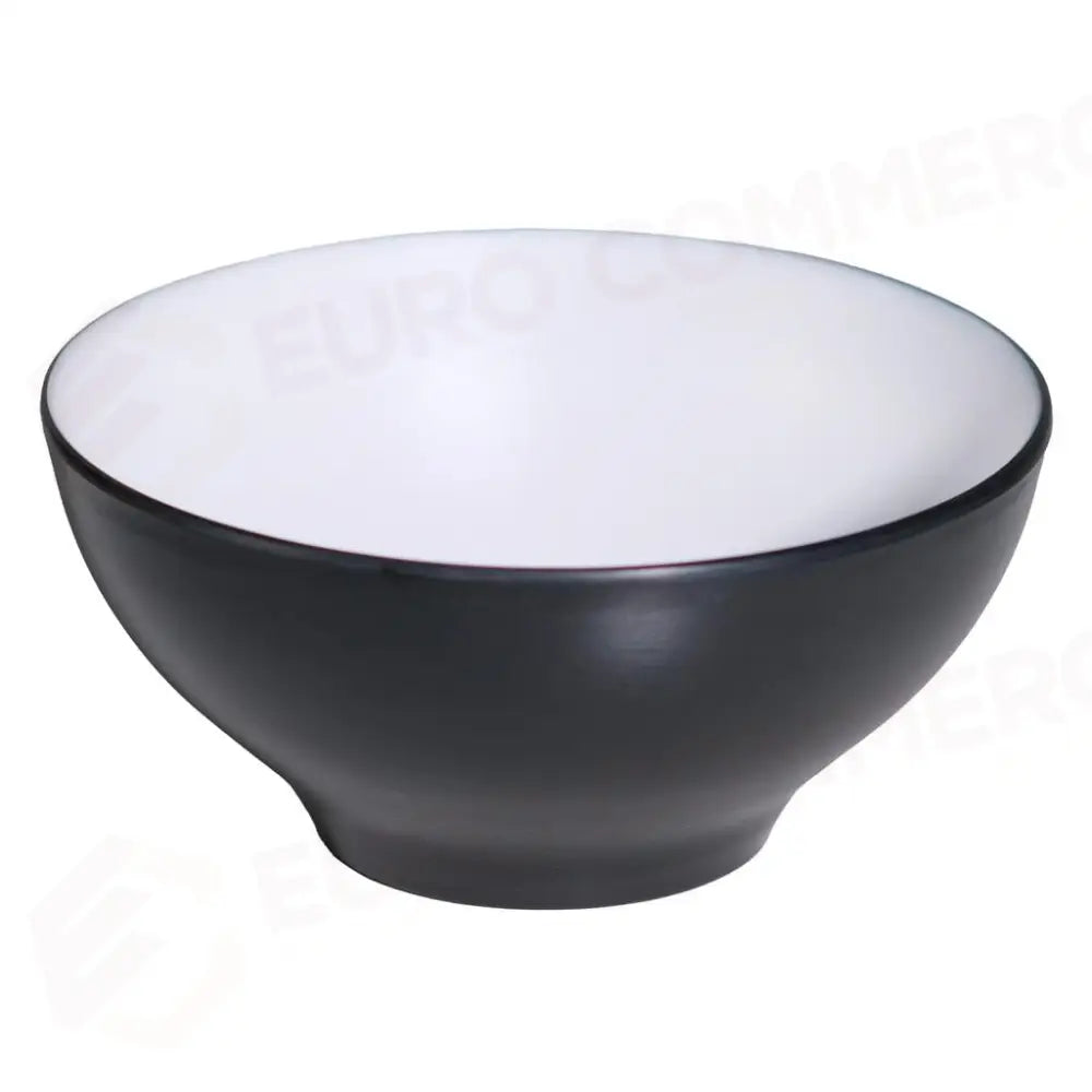 COPPA BOMBATA 21 CM MELAMINA BICOLOR WHITE/BLACK YML-853 MEDRI - 13170188 - MEDRI