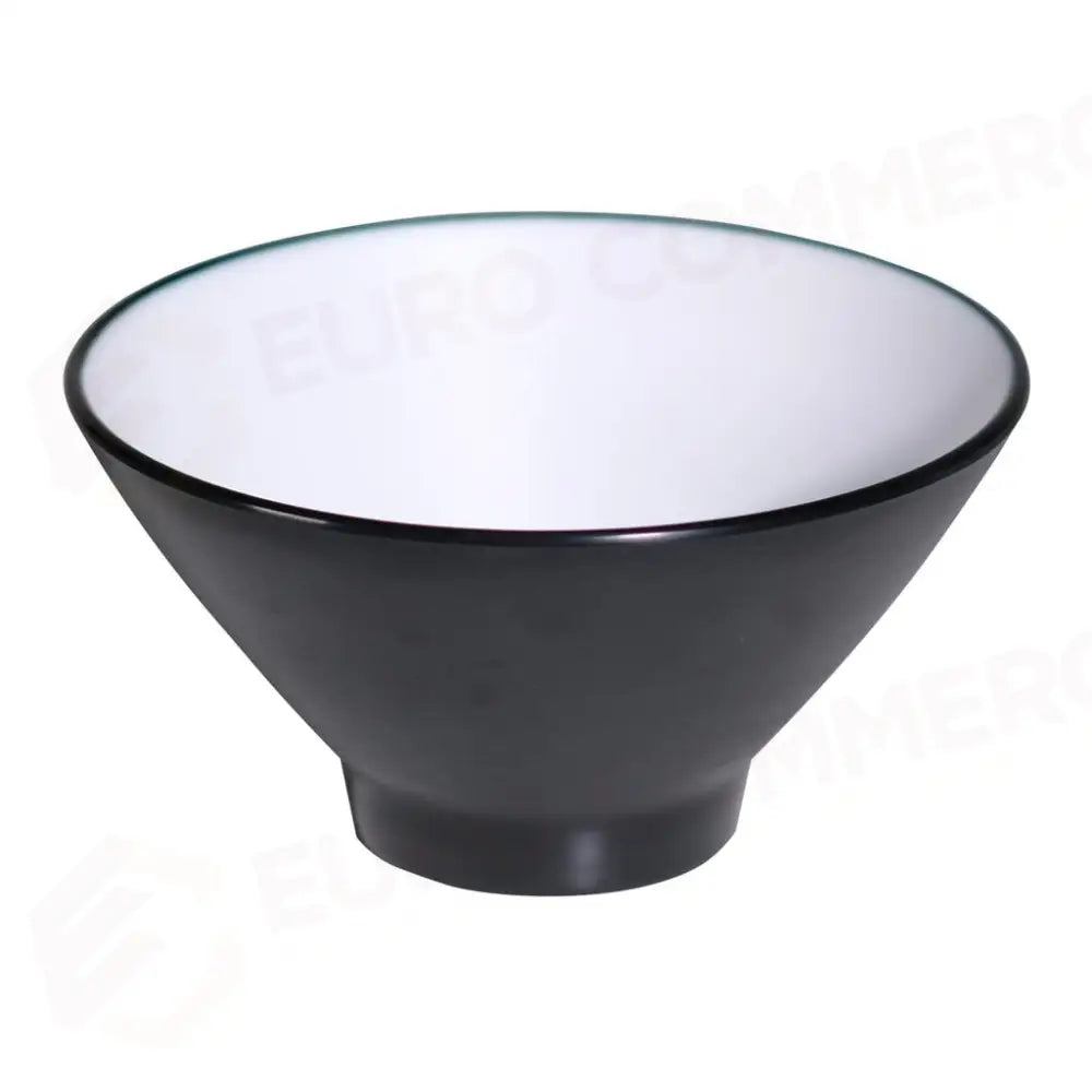 COPPA CONICA 20.5 CM MELAMINA BICOLOR WHITE/BLACK YML-V83 MEDRI - 13170179 - MEDRI