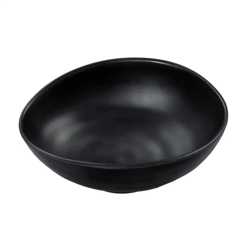 COPPA OVALE 24 CM NERO MELAMINA BLACK W1409 MEDRI - 13170110 - MEDRI