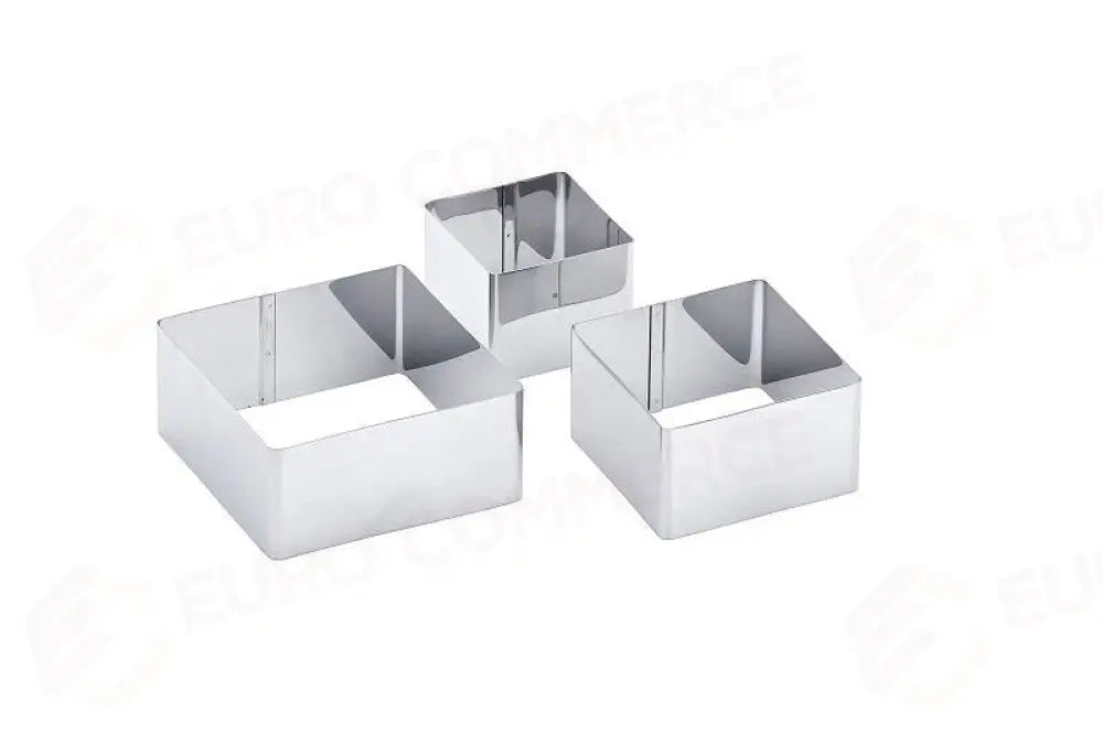 COPPAPASTA QUADRATI ACCIAIO - ACCIAIO INOX CM. 6,8,10X4,5H. - P4008 - LEONE - ATTREZZATURE PER LA CUCINA