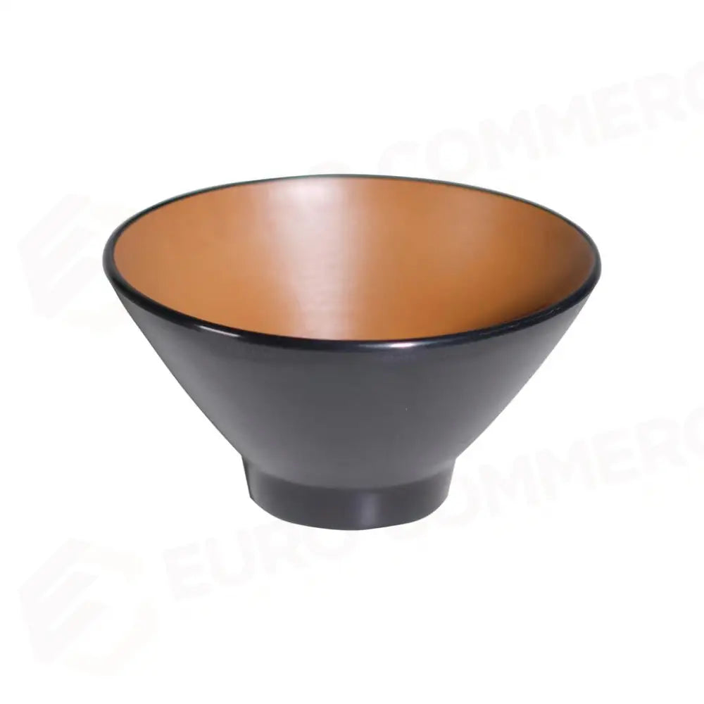 COPPETTA CONICA 15 CM MELAMINA BICOLOR BROWN/BLACK YML-V61 MEDRI - 13170183 - MEDRI