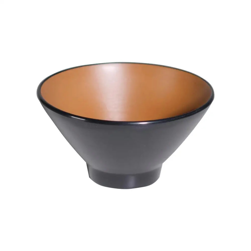 COPPETTA CONICA 15 CM MELAMINA BICOLOR BROWN/BLACK YML-V61 MEDRI - 13170183 - MEDRI