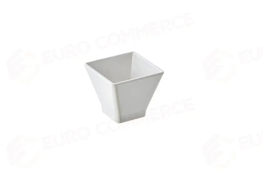 COPPETTA FINGER FOOD IN MELAMINA BIANCO - 8X8X6,3 CM - T8188 - LEONE - MELAMINA BIANCA