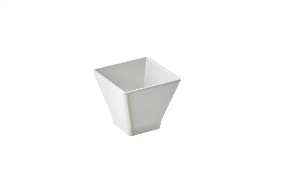 COPPETTA FINGER FOOD IN MELAMINA BIANCO - 8X8X6,3 CM - T8188 - LEONE - MELAMINA BIANCA