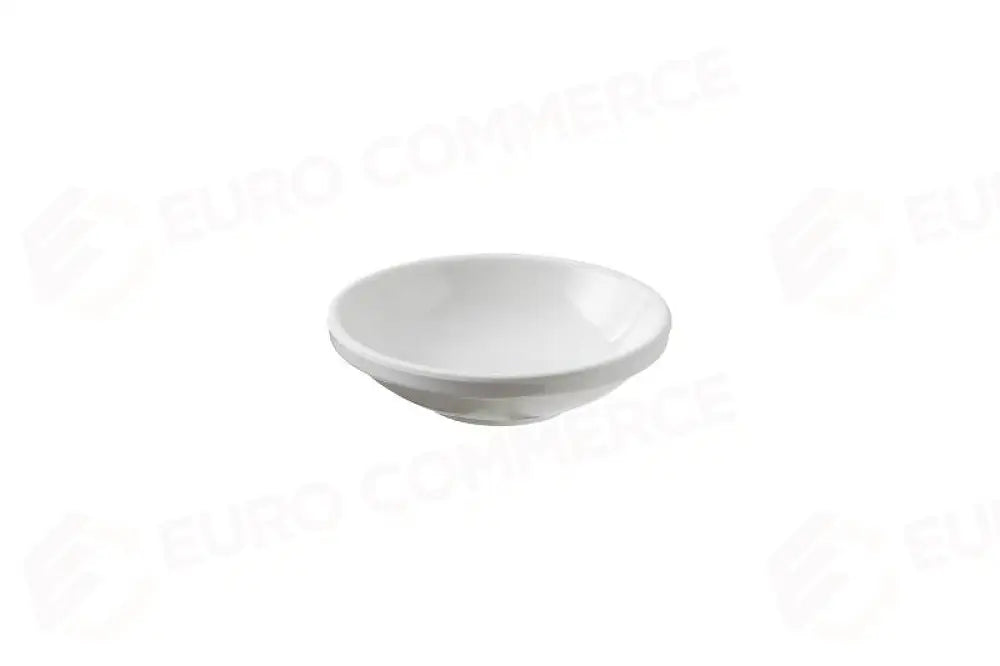 COPPETTA IN MELAMINA BIANCO - Ø9X2,4 CM - 60 ML - T8181 - LEONE - MELAMINA BIANCA