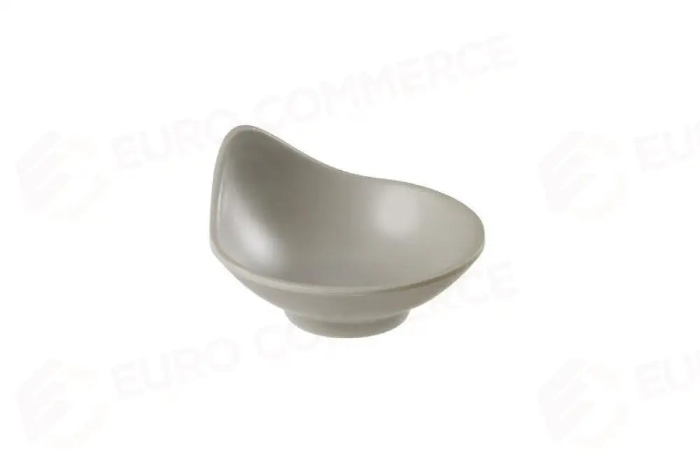 COPPETTA OVALE GRIGIO CHIARO - MELAMINA CM. 10,3X8,9X5 H - T8513 - LEONE - MELAMINA COLOR