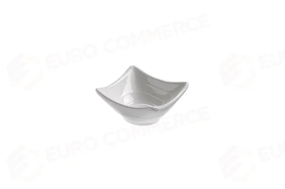 COPPETTA QUADRATA BIANCO - 24,5X8,5X5 CM - 270 ML - T8113 - LEONE - MELAMINA BIANCA