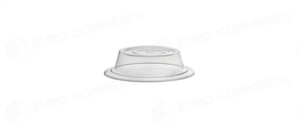 COPRIPIATTO CM.28/24 TRASPARENTE CON FORO 2 SCALI. - 127608 - MORINI