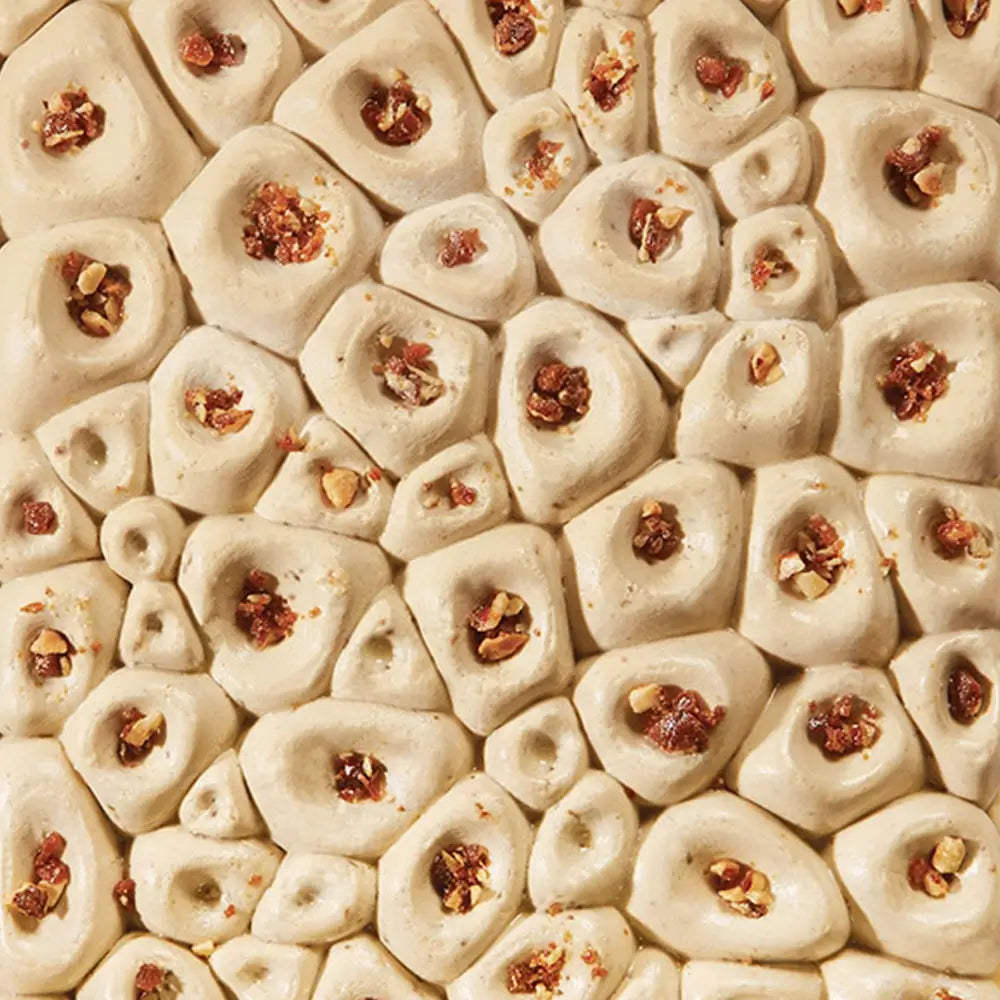 CORAL STAMPO IN SILICONE PER DECORO VASCHETTE GELATO 361,5 X 251,5 X H 21 MM - VOL. 1090 ML - TOP102S - PAVONI ITALIA
