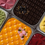CORAL STAMPO IN SILICONE PER DECORO VASCHETTE GELATO PICCOLE MM 361,5X152X21,5 H ~ 651 ML - TOP105S - PAVONI ITALIA
