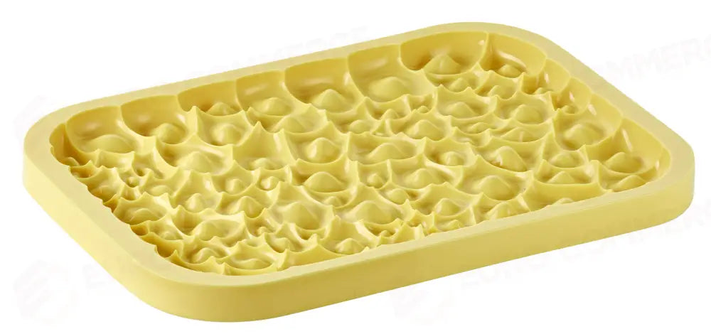 CORAL STAMPO IN SILICONE PER DECORO VASCHETTE GELATO PICCOLE MM 361,5X152X21,5 H ~ 651 ML - TOP105S - PAVONI ITALIA