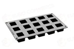 CUBE40TIME - STAMPO PAVOFLEX 300X175 MM BACHOUR 15 IMPRONTE - MM 80X27XH 21 - VOL. ~ 40 M - PX3220S - PAVONI ITALIA