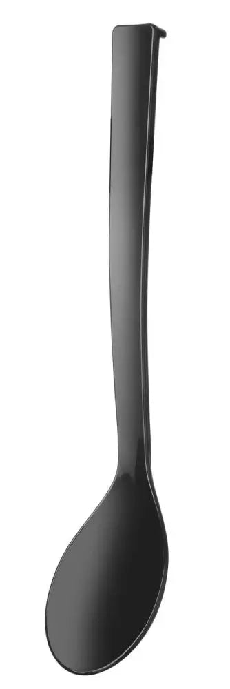 CUCCHIAI PER INSALATA 0,06L NERO 335X70MM - HENDI