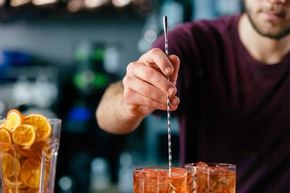 CUCCHIAINO BAR ACCIAIO - 30 CM - T5601 - LEONE - ACCESSORI BARMAN