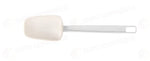 CUCCHIAIO A FORMA DI RASCHIETTO HENDI KITCHEN LINE BIANCO 408X75MM - 659472