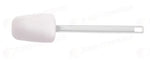CUCCHIAIO A FORMA DI RASCHIETTO HENDI KITCHEN LINE BIANCO 408X75MM - 659472