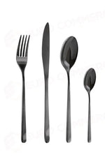 CUCCHIAIO CAFFÈ STILO BLACK ABERT - 0012195 - MEDRI